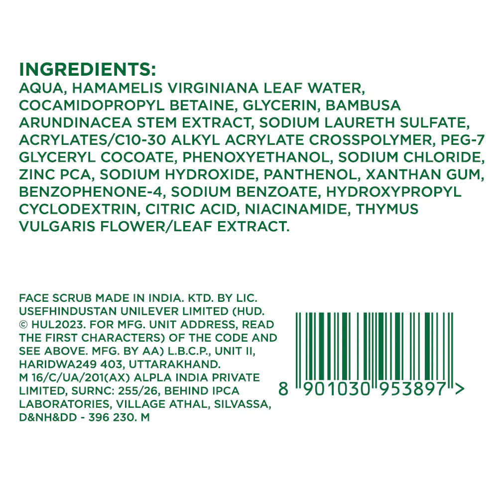 Clear Pore Facial Scrub 150ml - Image 8
