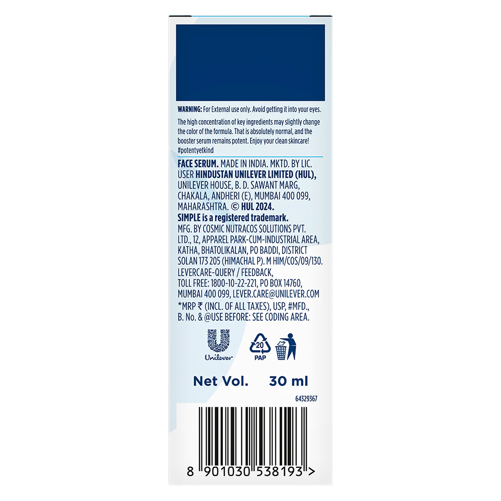 Simple 2% Hyaluronic Acid + Polyglutamic Acid Booster Serum - Image 13