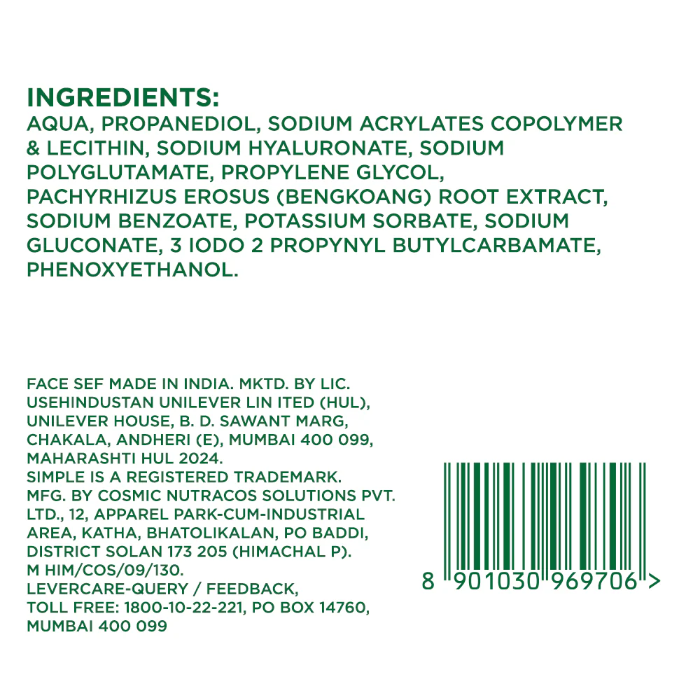 Simple 2% Hyaluronic Acid + Polyglutamic Acid Booster Serum - Image 15