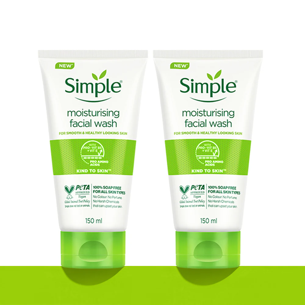 Moisturising Face Wash 150ml (Pack of 2)