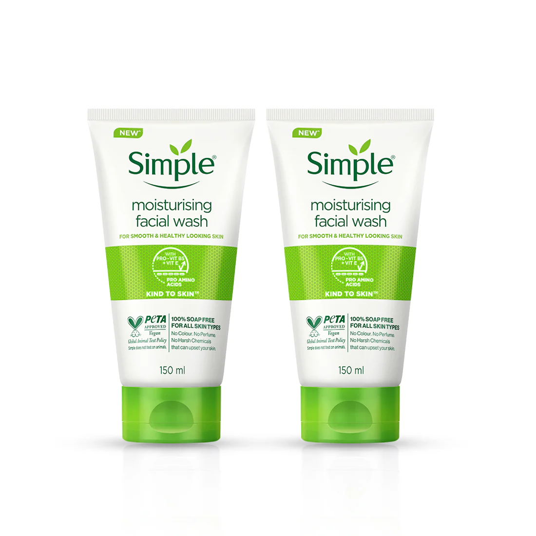 Moisturising Face Wash 150ml (Pack of 2) - Image 2