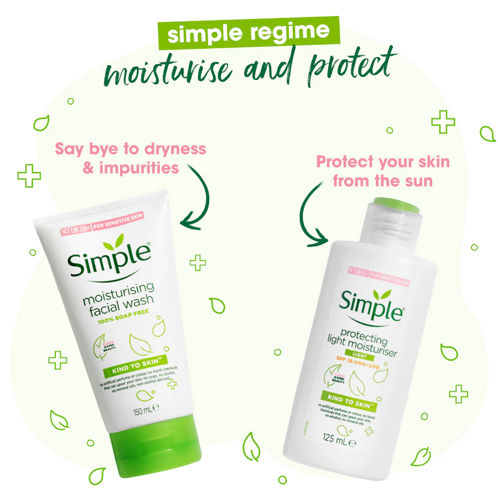 Face Wash & Moisturiser Combo (150ml + 125ml) - Image 3
