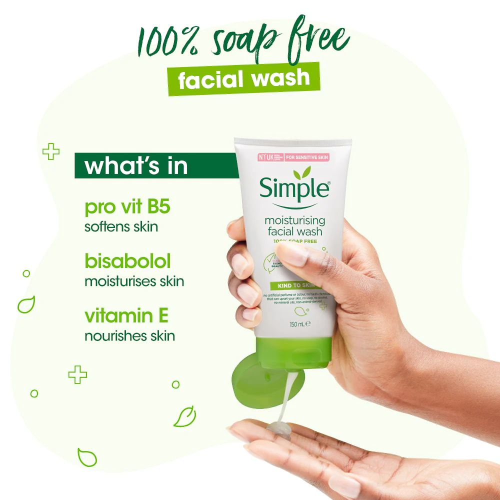 Face Wash & Moisturiser Combo (150ml + 125ml) - Image 4