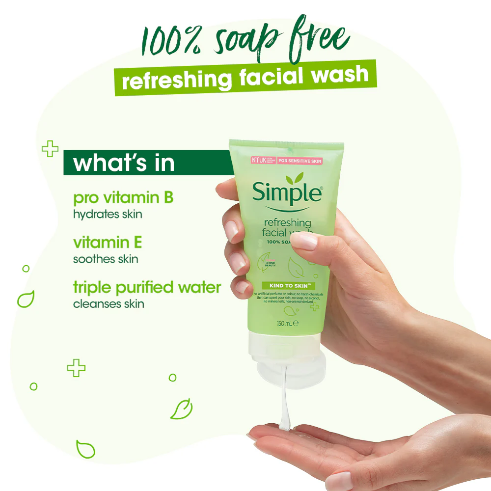 Facial Wash, Toner & Moisturiser (150ml +200ml +125ml) - Image 5