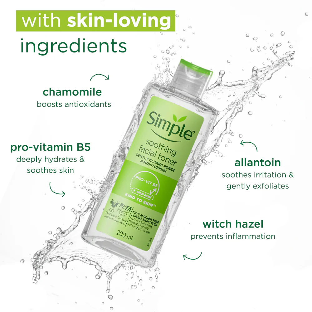 Soothing Facial Toner 200ml - Image 6