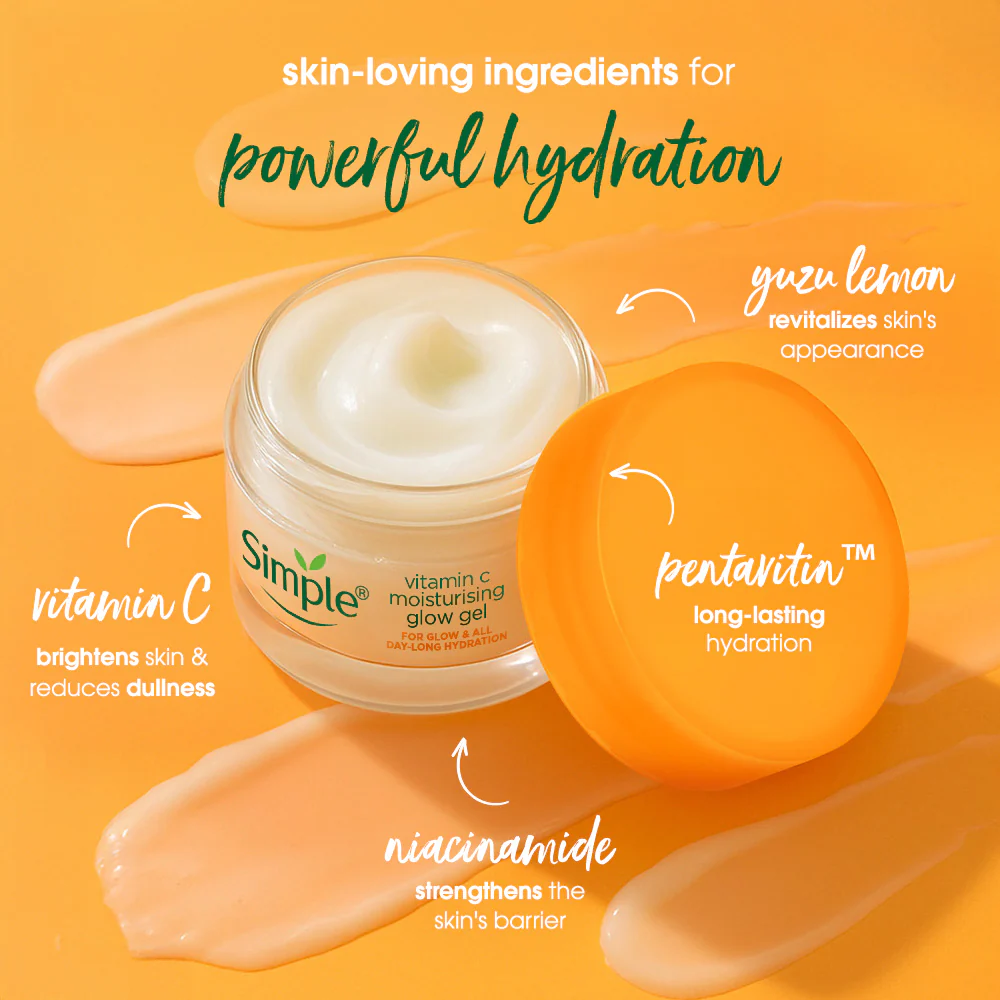 Vitamin C Moisturising Glow Gel 40g - Image 6